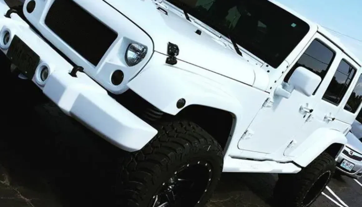 Whiteout Jeep