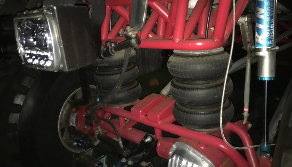 air ride on custom truck