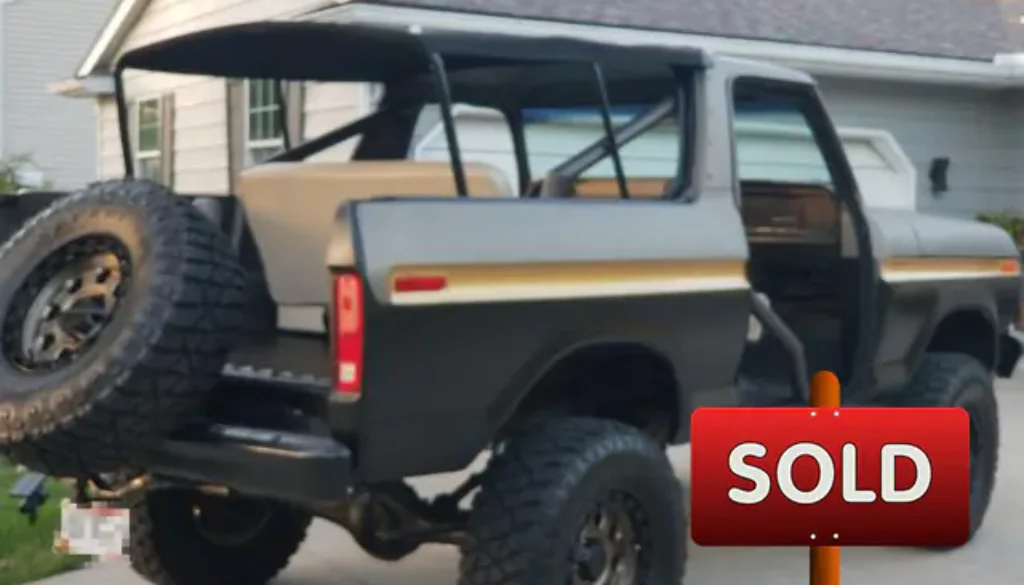 1979 Ford Bronco Rear