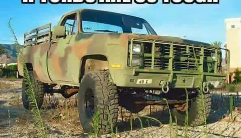 Government lifted vehicle